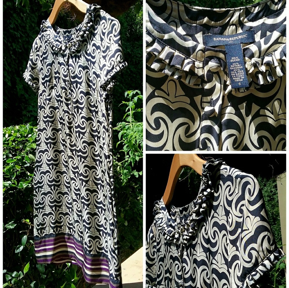 Banana Republic Vintage Inspired Silk Dress/Tunic